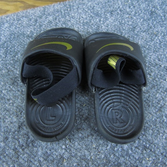 Nike Boys Slip-On Shoes Black Synthetic Pull On Size T 7 Medium - Picture 6 of 9